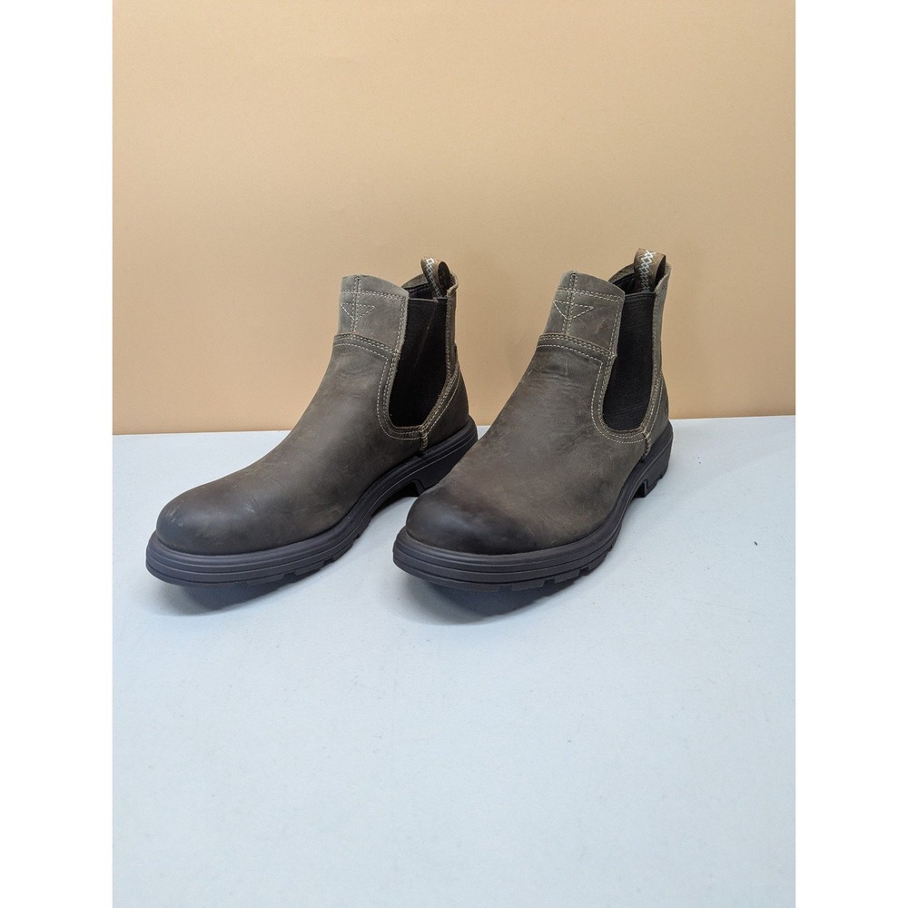 UGG Men's size 7.5 Biltmore Chelsea Waterproof Slip On Boots Stout S/N 1103789 - Picture 3 of 9